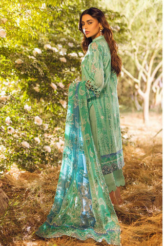 NSG 86 Gardenia Embroidered Printed Lawn Collection Vol 1