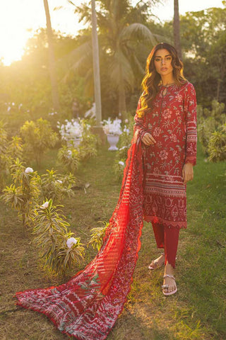 NSG 89 Gardenia Embroidered Printed Lawn Collection Vol 1