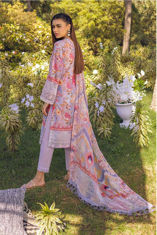 NSG 93 Gardenia Embroidered Printed Lawn Collection Vol 1