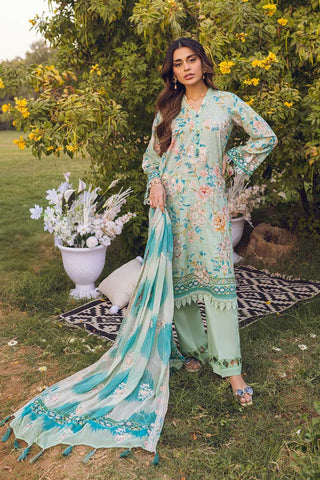 NSG 94 Gardenia Embroidered Printed Lawn Collection Vol 1