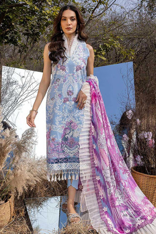 Morning Glory (ASL 10) Aleyna Summer Premium Embroidered Lawn Collection Vol 1