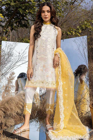 Gris (ASL 04) Aleyna Summer Premium Embroidered Lawn Collection Vol 1