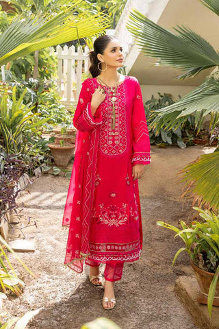 Design 407 Embroidered Lawn Collection