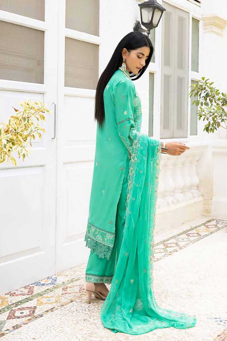 Picture of Shaista - Design 410 Embroidered Lawn Collection - Available at Raja Sahib