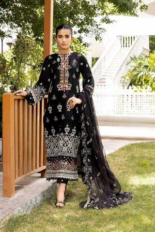 Design 411 Embroidered Lawn Collection