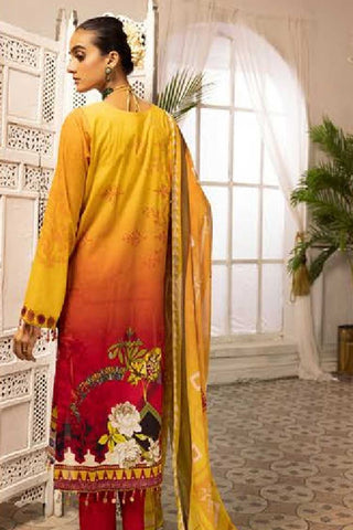 Design 344 Hand Made Embroidered Lawn Collection