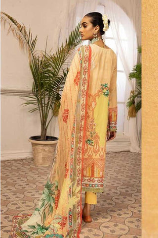 Design 349 Hand Made Embroidered Lawn Collection