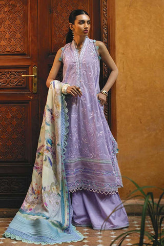 Picture of Farah Talib Aziz - FTA 04 Zat Lavender Kesh Luxury Lawn Collection - Available at Raja Sahib