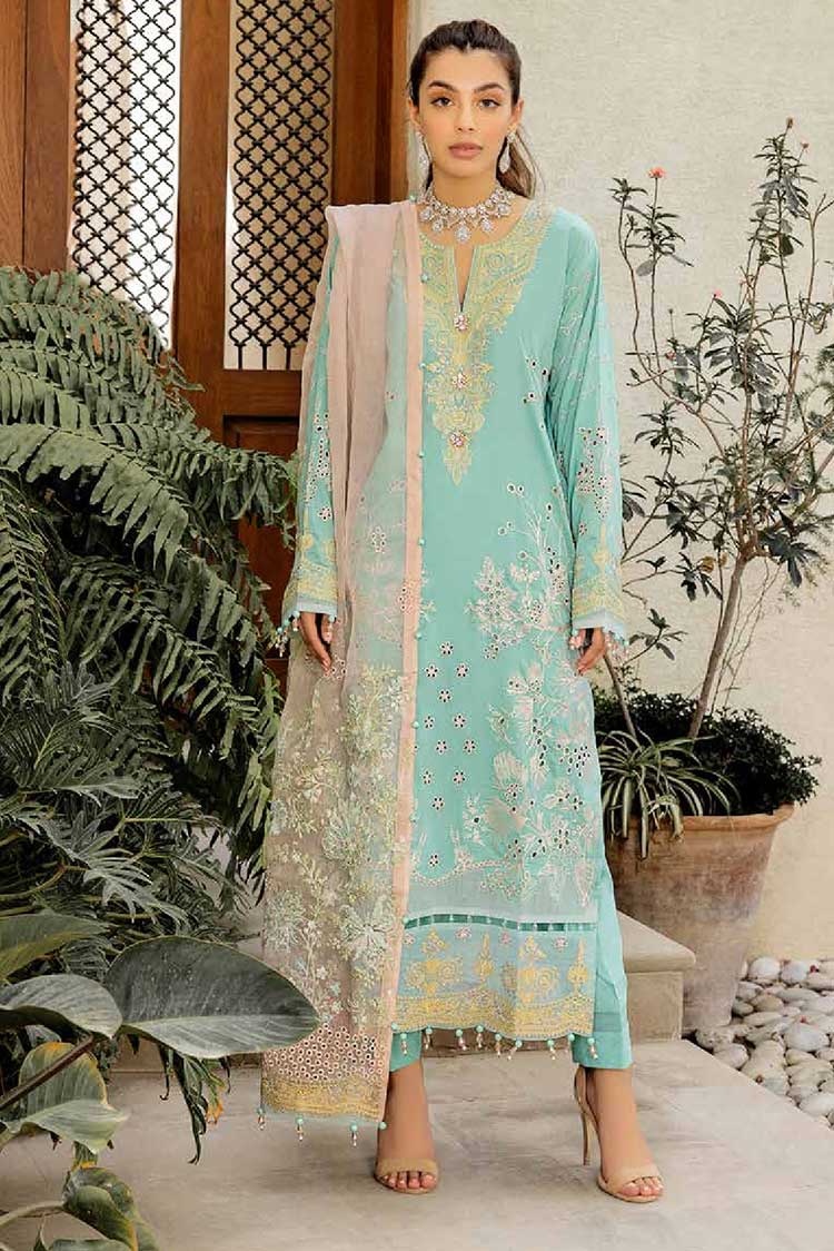 Picture of Muscari - MELC 207 Embroidered Lawn Collection - Available at Raja Sahib