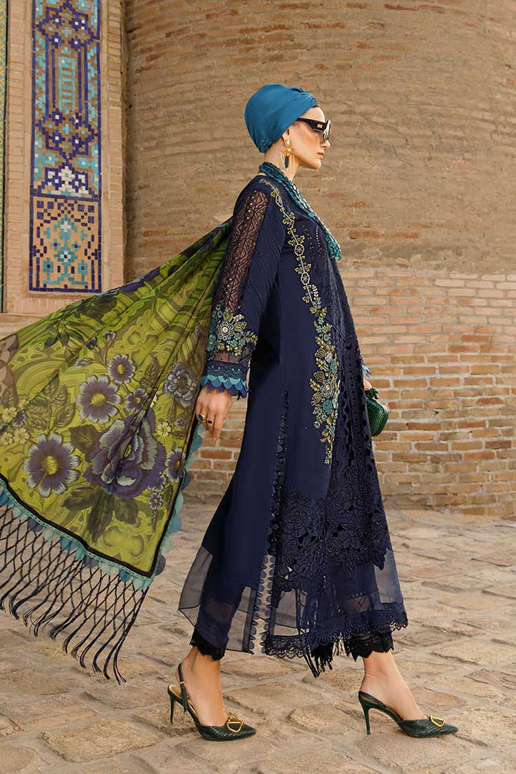 Picture of Maria B - Design 13B Voyage A Luxe Luxury Lawn Collection - Available at Raja Sahib