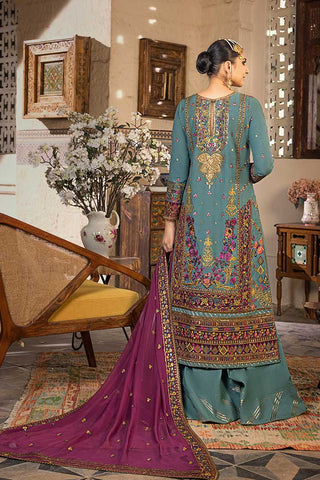 AJLR 14 Rung Raqs Rut Luxury Lawn Collection