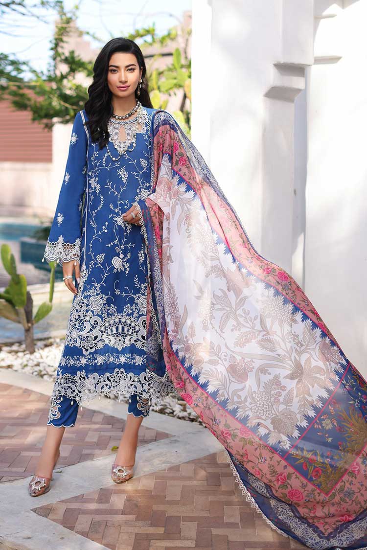 Picture of Noor by Saadia Asad - Design 10B Noor Luxury Chikankari Collection - Available at Raja Sahib