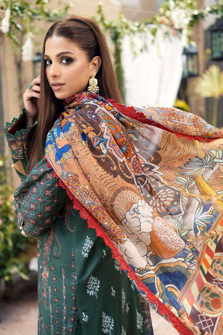 08 Emerald A Floral Dream Luxury Lawn Collection