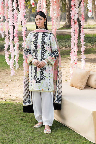 AZL 23 V1 03 Nargis Bahar Printed Lawn Collection