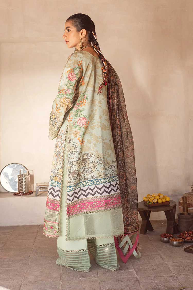 Picture of Shiza Hassan - SHZ 07 Maahiru Kinaar Embroidered Lawn Collection - Available at Raja Sahib