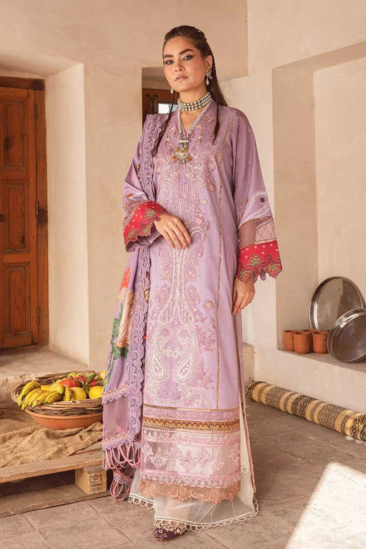 Picture of Shiza Hassan - SHZ 09 Kaansi Kinaar Embroidered Lawn Collection - Available at Raja Sahib