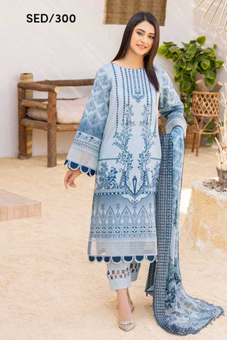 SED 300 Embroidered Dupatta Collection