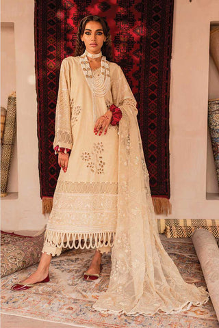 NS 74 Maya Embroidered Jacquard Slub Lawn Collection