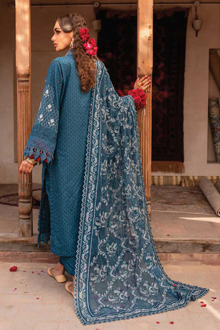 NS 75 Maya Embroidered Jacquard Slub Lawn Collection