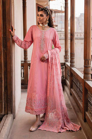 NS 76 Maya Embroidered Jacquard Slub Lawn Collection