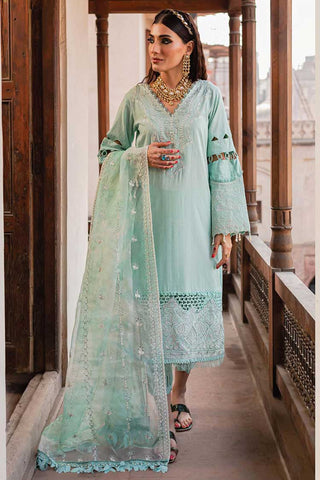 NS 77 Maya Embroidered Jacquard Slub Lawn Collection