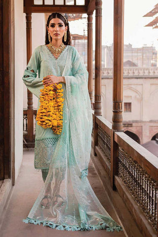 NS 77 Maya Embroidered Jacquard Slub Lawn Collection