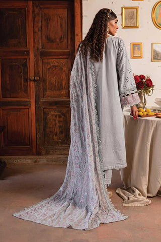 NS 79 Maya Embroidered Jacquard Slub Lawn Collection