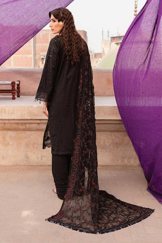 NS 80 Maya Embroidered Jacquard Slub Lawn Collection