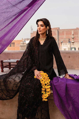 NS 80 Maya Embroidered Jacquard Slub Lawn Collection