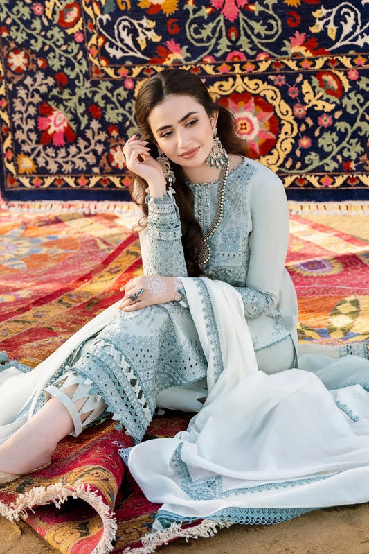 Picture of Jazmin - 07 Roshan Shahkaar Eid Festive Lawn Collection - Available at Raja Sahib