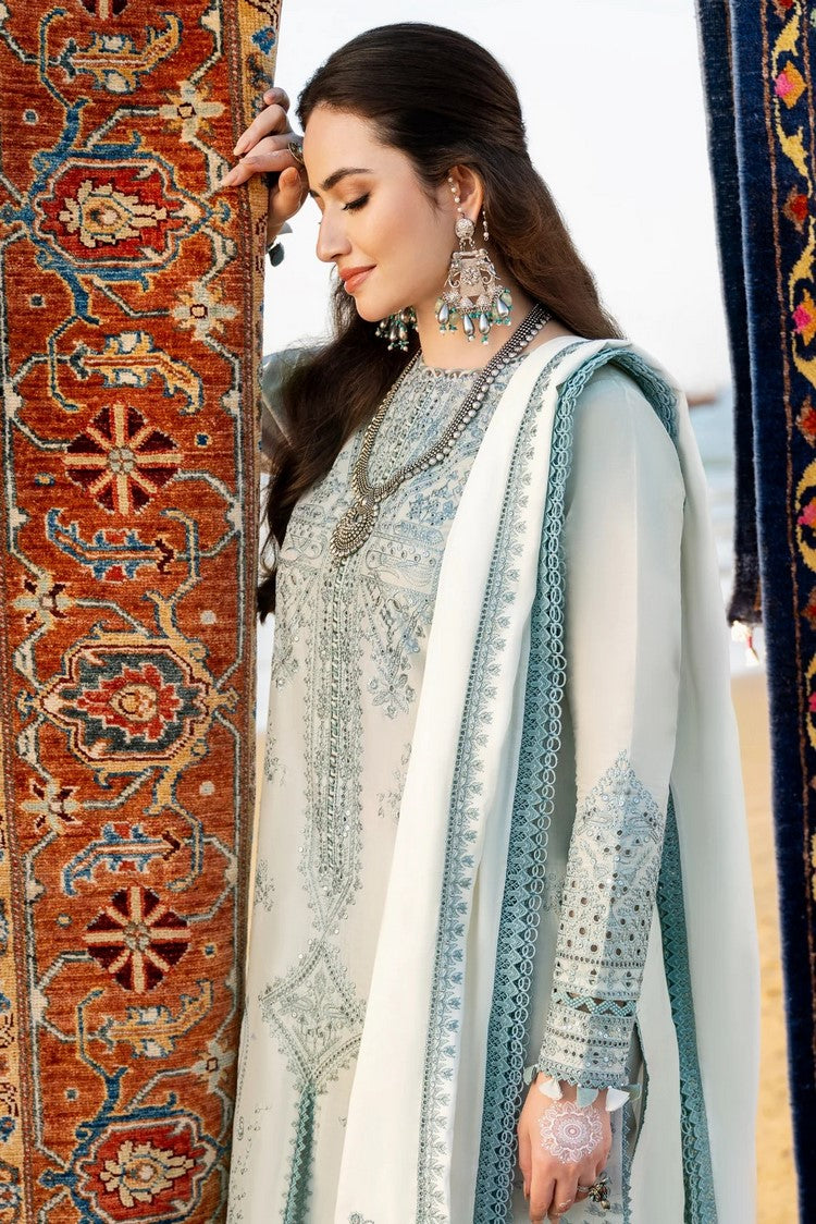 Picture of Jazmin - 07 Roshan Shahkaar Eid Festive Lawn Collection - Available at Raja Sahib