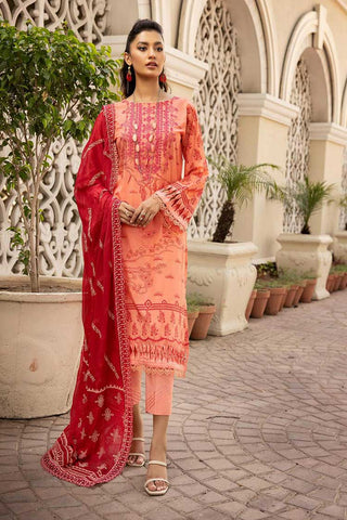 Design 319 Printed Embroidered Lawn Collection