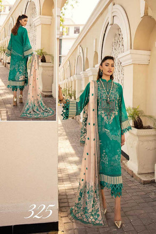 Design 325 Printed Embroidered Lawn Collection