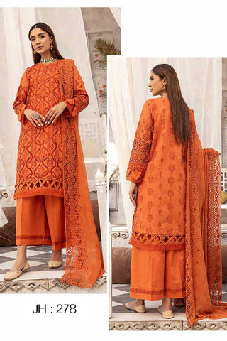 JH 278 Suhana Chikankari Lawn Collection