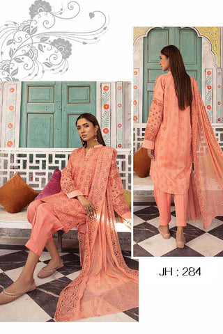 JH 284 Suhana Chikankari Lawn Collection