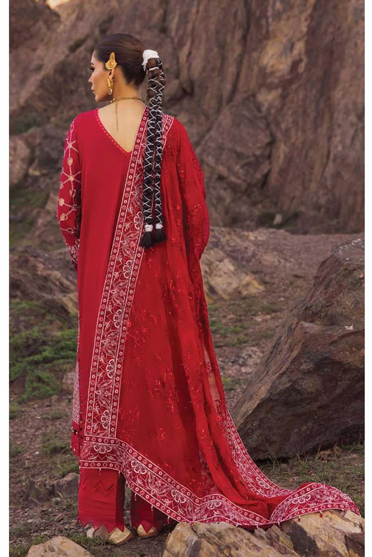 Picture of Nureh - NSL 14 Exclusive Eid Embroidered Lawn Collection Vol 2 - Available at Raja Sahib