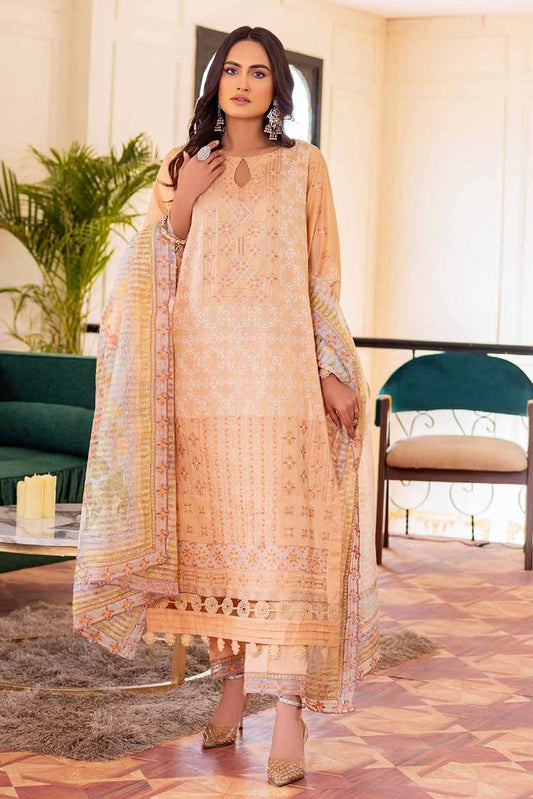 Picture of Shaista - KSE 401 Khadija Embroidered Lawn Collection - Available at Raja Sahib