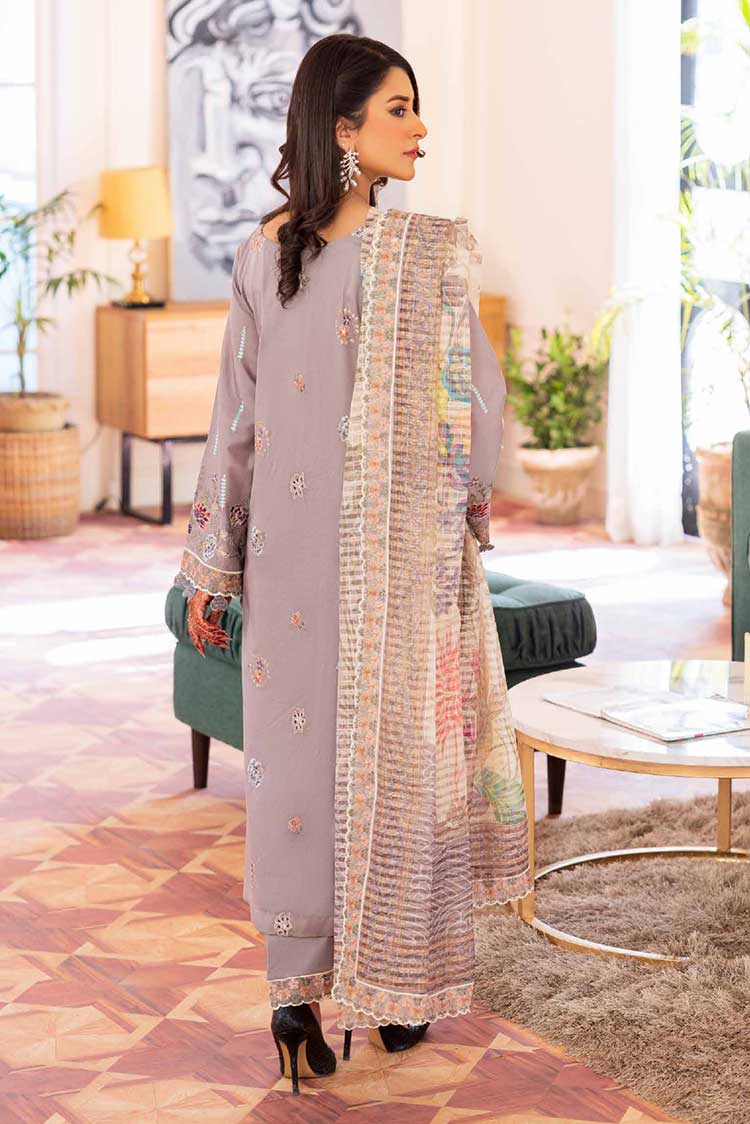 Picture of Shaista - KSE 406 Khadija Embroidered Lawn Collection - Available at Raja Sahib