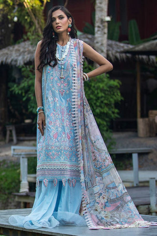 AJLL 23 01 Hibiscus Zoha Luxury Lawn Collection