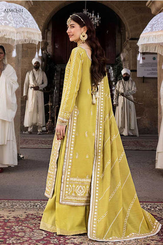 Asim Jofa - AJMQ 01 The Mughal Queen Lucknowi Chikankaari Collection