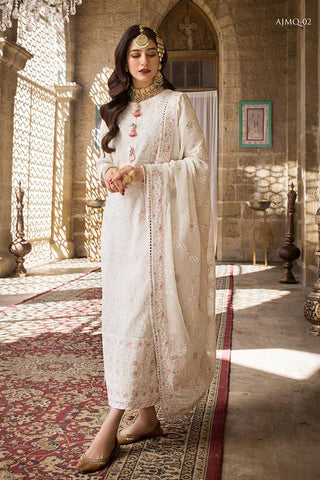 AJMQ 02 The Mughal Queen Lucknowi Chikankaari Collection