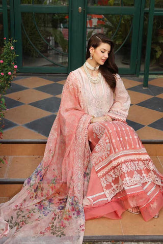 03 Clara Noor Eid Handwork Laserkari Lawn Collection