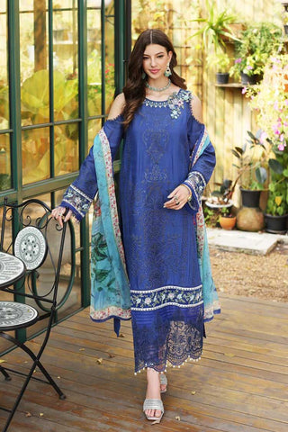 07 Caia Noor Eid Handwork Laserkari Lawn Collection