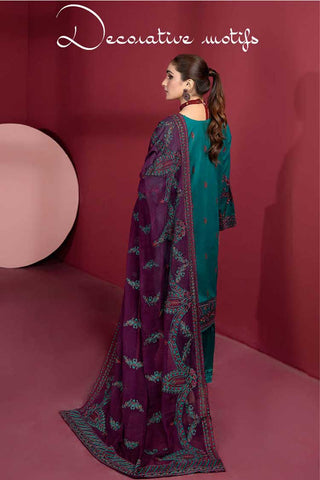 JH 234 Tabasum Embroidered Lawn Collection