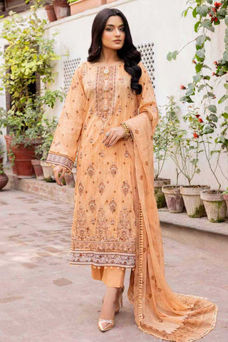 ASE 501 Areeha Embroidered Textured Lawn Collection