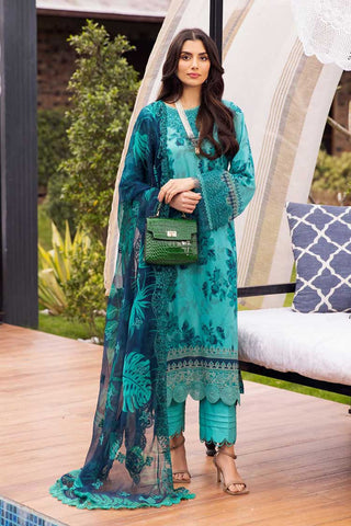 NSG 96 Gardenia Embroidered Printed Lawn Collection Vol 2