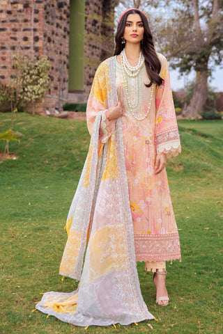 NSG 99 Gardenia Embroidered Printed Lawn Collection Vol 2