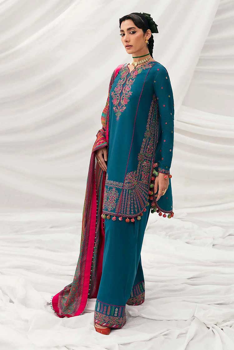 Picture of Hussain Rehar - 09 Shab Mausam Basic Lawn Collection - Available at Raja Sahib