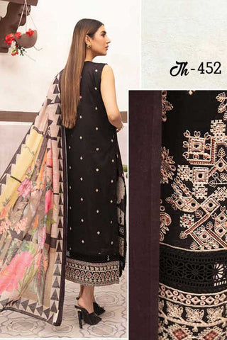 JH 452 Chashni Embroidered Lawn Collection