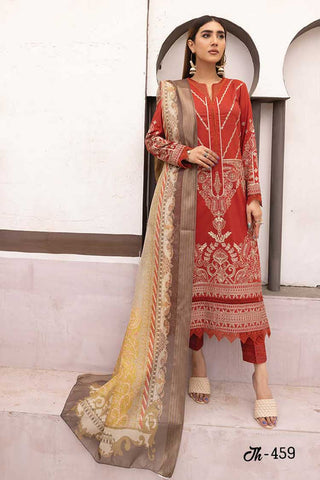 JH 459 Chashni Embroidered Lawn Collection